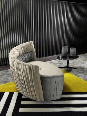 Rundsofa Zweisitzer Sofa 2 Sitz Design Sofas Polster Prianera Sitz Leder Couch
