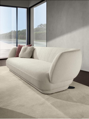 Luxus Dreisitzer Weiß Sofa 3 Sitzer Sofas Design Modern Design Möbel Couchen