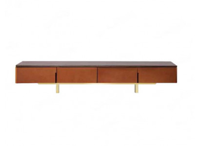 tv Ständer Orange Material Holz Stil Modern Wohnzimmer 200cm Schränke