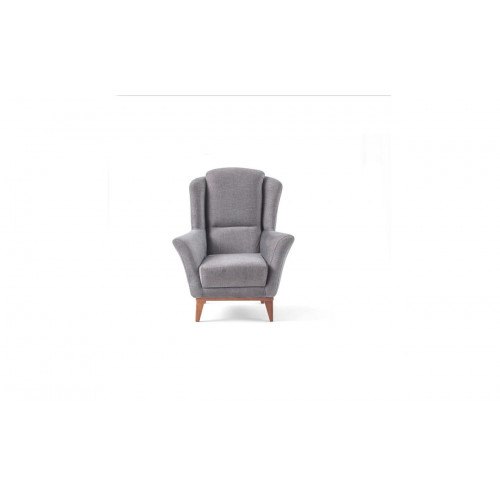 Polster Einsitzer Designer Wohnzimmer Armlehnensessel Textil 1-Sitzer