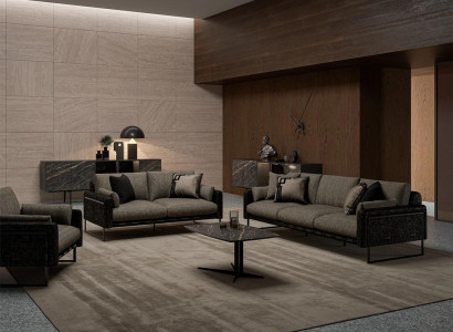  Sofagarnitur 4tlg Polstermöbel Garnituren Textil Wohnzimmer Set Polster