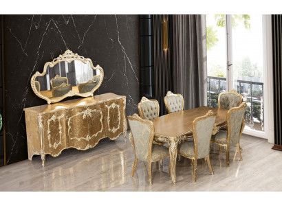 Esszimmer 6x Stuhl Garnitur Set Stühle Neu Essgarnitur Essgruppe Luxus Möbel