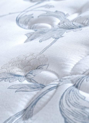 Bett Blau Metall Möbel Design Elegantes Schlafzimmer Möbel Luxus Modern Neu