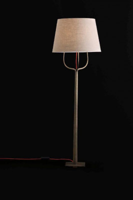 Stehleuchte braun Stehlampe Leseleuchte Bodenleuchte Standlampe neu Stil Modern