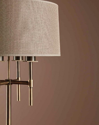 Tischlampe Metall Schlafzimmer Wohnzimmer Nachtlicht Stil Modern