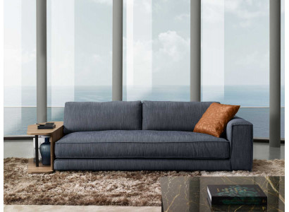 Sofas Zimmer Möbel Dreisitzer Design Dreisitzer Couch Polster Sofa Blau Prianera