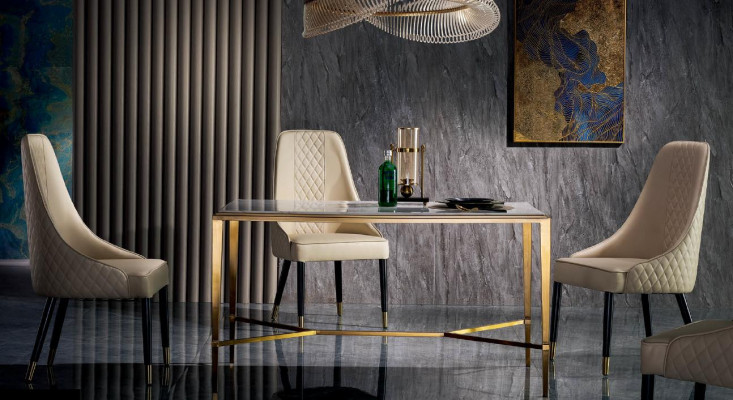 Esstisch Tisch Gruppe Esszimmer Wohnzimmer Tische Garnitur Holz Design