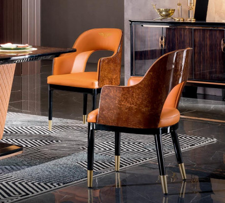 Moderner Esstisch Holztisch Holz Design Tische Leder Tische Esszimmer