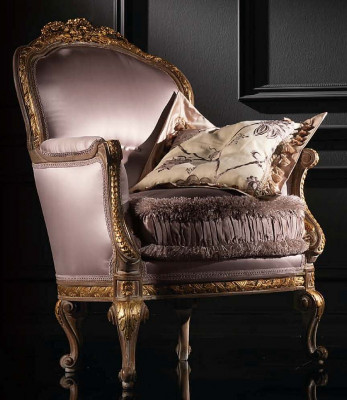 Polster Sitz Couchen Einsitzer Sessel Couch Polster Design Textil Italien Möbel