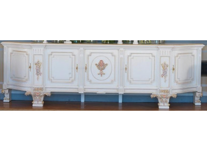 Kommoden Holz Schrank Wohnzimmer Möbel TV Schrankwände Design Sideboard Italien