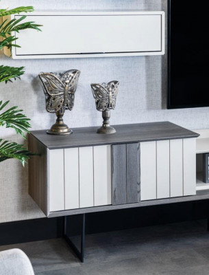 Wohnwand Schrank rtv sideboard Regal Wohnwände Wohnzimmer Anbauwand