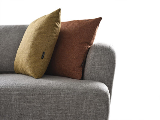 Ecksofa L Form Couch Wohnzimmer Polster Design neu grau Modern
