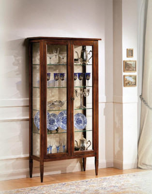 Wohnzimmer Anrichte Glas Schrank Vitrine Esszimmer Anrichte Holz Schränke Möbel