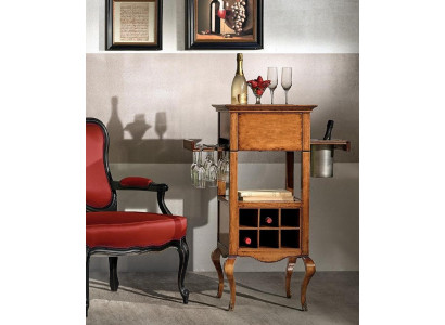 Bar Schrank Weinschrank Kommoden Holz Vintrine Hausbar Hotel Qualität Zimmerbar
