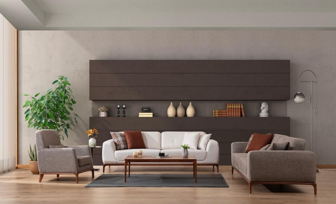 Sofagarnitur Sofa Luxus 2x Sofas 3 Sitzer 1 Sitzer Modern 3tlg Set Modern