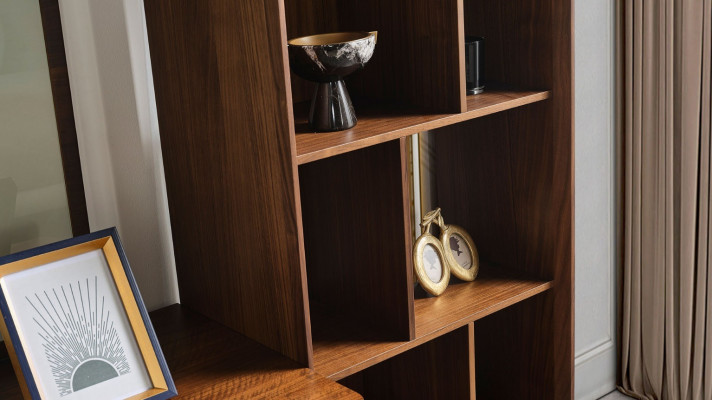 Stilvoll Wonzimmer Set Besteht aus Wohnwand Couchtisch und Beistelltisch