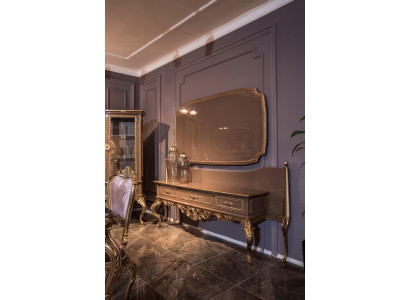 Luxus Konsolentische mit Spiegel Luxus Sideboard Kommode Anrichte Tisch