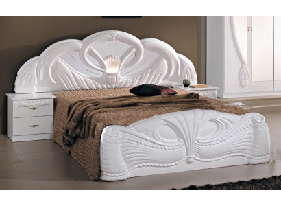Klasse Schlafzimmer Set 3tlg Bett Doppelbett Betten 2x Nachttisch Holz 3tlg. Neu