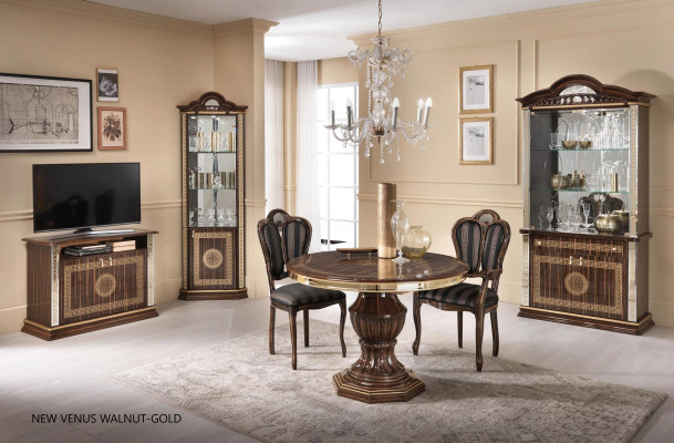 Vitrine Schrank Vitrinen Wohnzimmer Schau Schränke Design Italienische Möbel Neu
