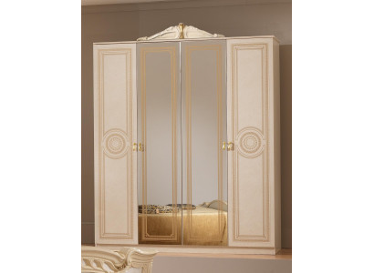 Klassische Möbel Regal Schränke Schrank Schlafzimmer Schrank Holz Designer Neu