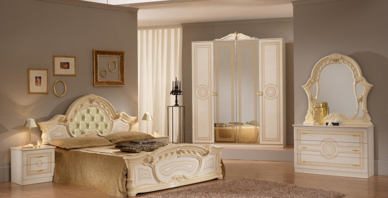 Klassische Möbel Regal Schränke Schrank Schlafzimmer Schrank Holz Designer Neu