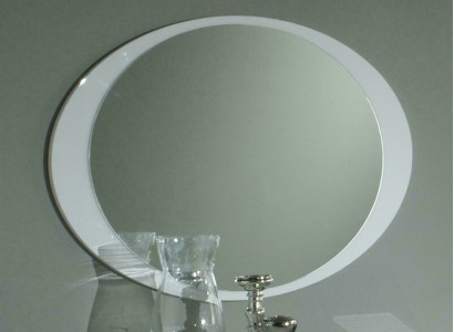 Klassischer Spiegel Luxus Konsole Schlafzimmer Stil Modern Ovale Glas Spieglein