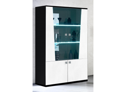 Moderne Holz Vitrine Vitrinen Vitrinenschrank Schrank Glasschrank Schränke Italy