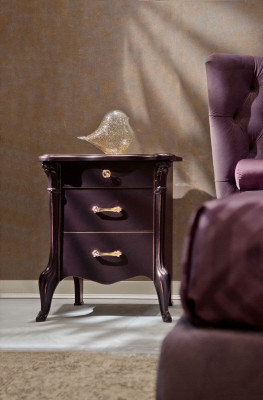 Schlafzimmer Italienische Möbel Set Luxus Chesterfield 6tlg. Massivholz