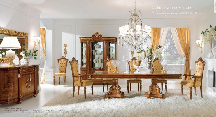 Esstisch Essecke Tisch Groß Tische Luxus XXL Esszimmer Barock