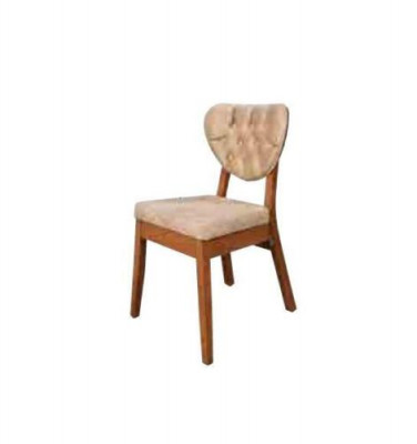 Beiger Holzstuhl Chesterfield Stuhl Designer Polsterstühle Luxuriöse Sitzmöbel