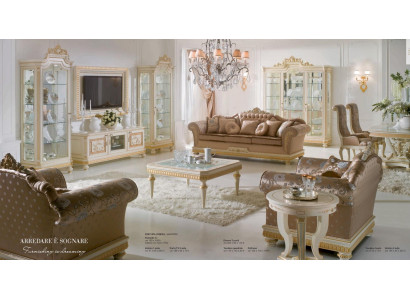 Garnitur Wohnzimmer Sofa Sessel Beistelltisch Couchtisch RTV 8tlg
