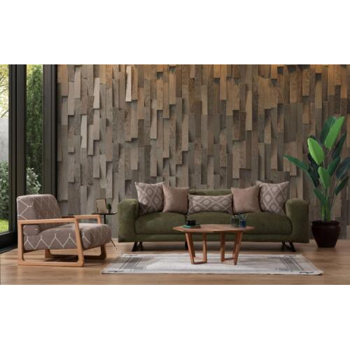 Textil Möbel Wohnzimmer Modern Sofa 4-Sitzer Polstersessel Einsitzer Viersitzer 2tlg