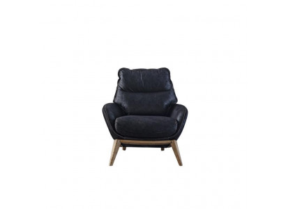Luxus Sessel Modernes Design Wohnzimmermöbel Schwarzer Farbstil