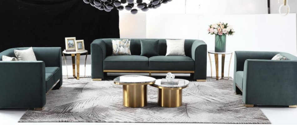 Designer Rund Couchtisch Wohnzimmertisch Kaffeetisch Sofa Tisch Marmor Beistell