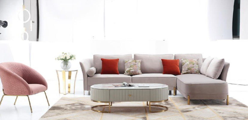 Ecksofa L-Form Modernes Sofa Ecksofa L Form Wohnlandschaft Couch Ecksofa Polster