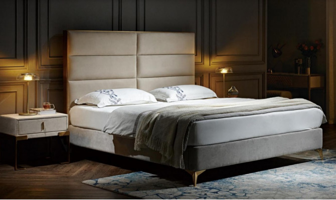 Bett Ehebett Design Luxus Luxur Polsterbett Designbett Textil Betten Doppelbett