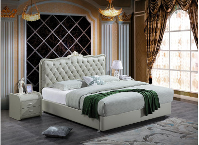 Doppelbett Schlafzimmer Betten Luxus Möbel Doppel Bett Chesterfield Barock Stil
