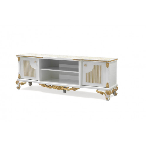 Klassisches Sideboard tv Ständer Kommode Holz Lowboard Kommoden Barock