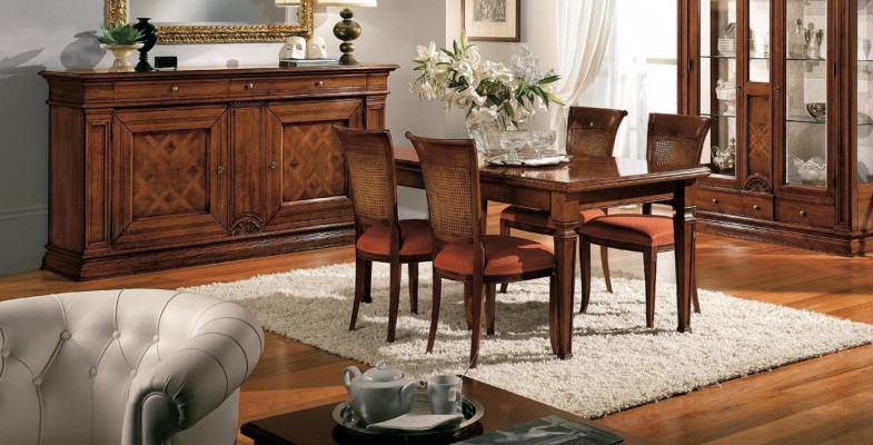 Essgruppe Wohnzimmer Set Tisch 4x Stühle Sitzgruppe Esszimmergarnitur Tische Neu