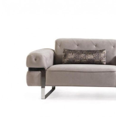 Wohnzimmer Design Sofa 3 Sitzer Polster Dreisitzer Couch Sofas beige