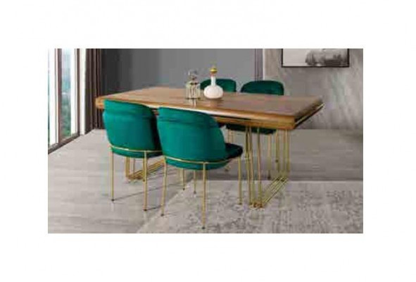 Esstisch Tisch Holz Möbel italienischer Stil Esszimmer Tische Esstische Luxus
