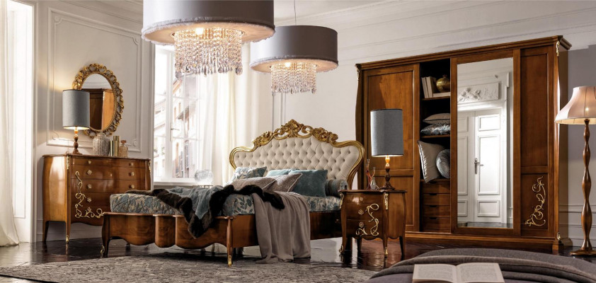 Schlafzimmer Set Hotel Design Schlafzimmer Luxus Bett Nachttisch Kommode 6tlg
