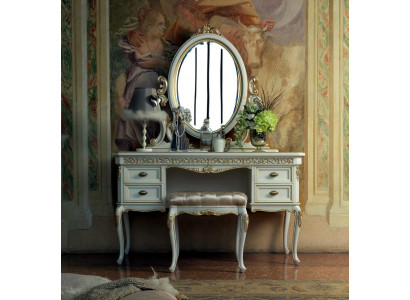 Schminktisch Schlafzimmer Hocker Set Kommode Tisch Klassische Konsole Spiegel