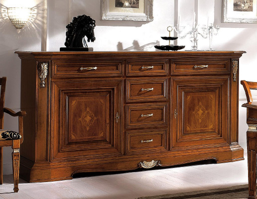 Kommoden Klassisch Kommode Sideboard Möbel Holz Schränke Anrichte arredoclassic