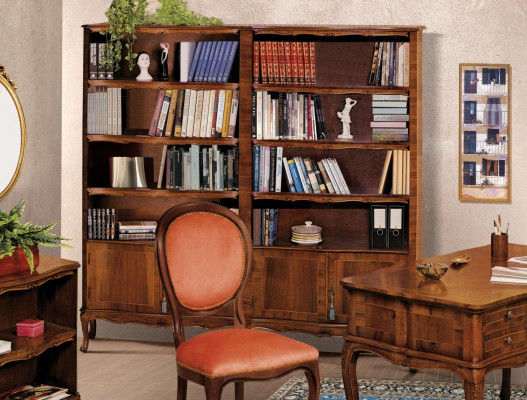 Bücherregal Holzregal Freistehendes Büroregal Elegantes braunes Bücherregal Neu