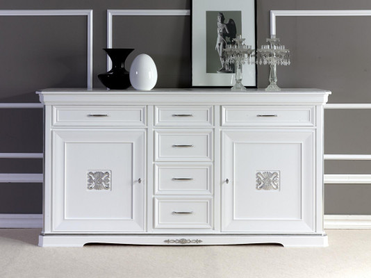 Kommoden Sideboards Massiv Holz Schrank Möbel Kommode Anrichte Sideboard Weiß