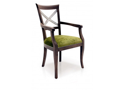 Polster Stühle 1x Sessel Wohn Ess Zimmer Textil Designer Stuhl Luxus Lehnstuhl