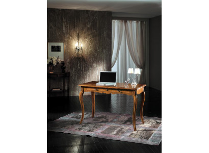 Computertisch Sekretär Schreibtisch Echtholz Büro Tisch Italienische Tische Neu