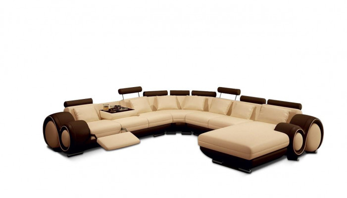 Sofas U Form Sofa Couch Polster Garnitur Wohnlandschaft Design Ecksofa