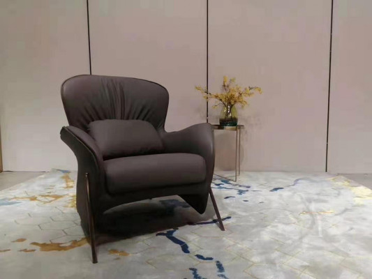 Sessel Club Lounge Designer Stuhl Polster Sofa 1 Sitzer Relax